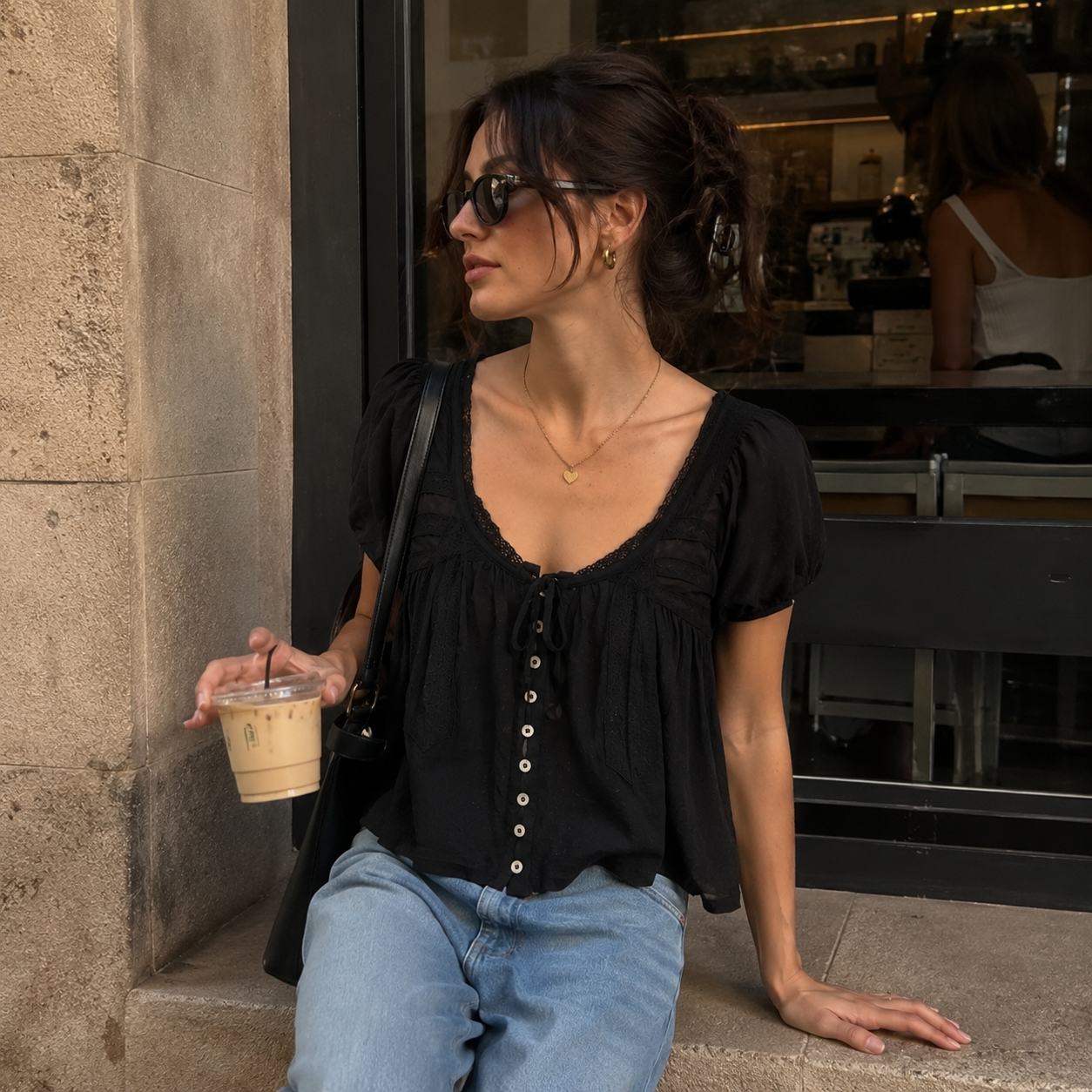 Noir Dreams Top