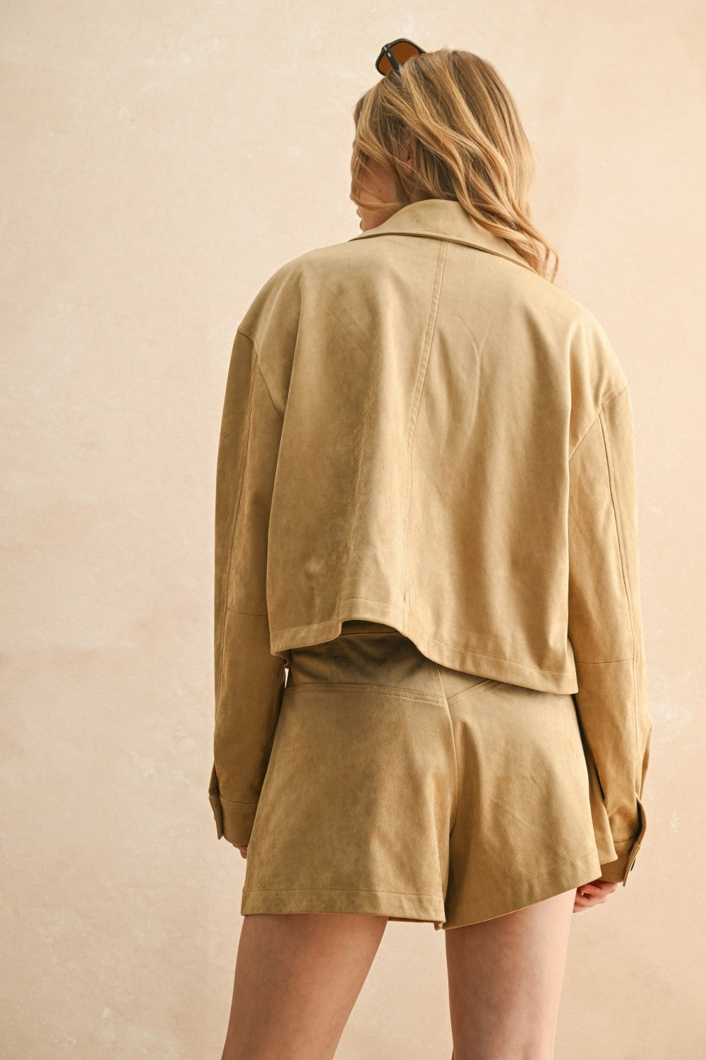 Canyon Glow Suede Jacket