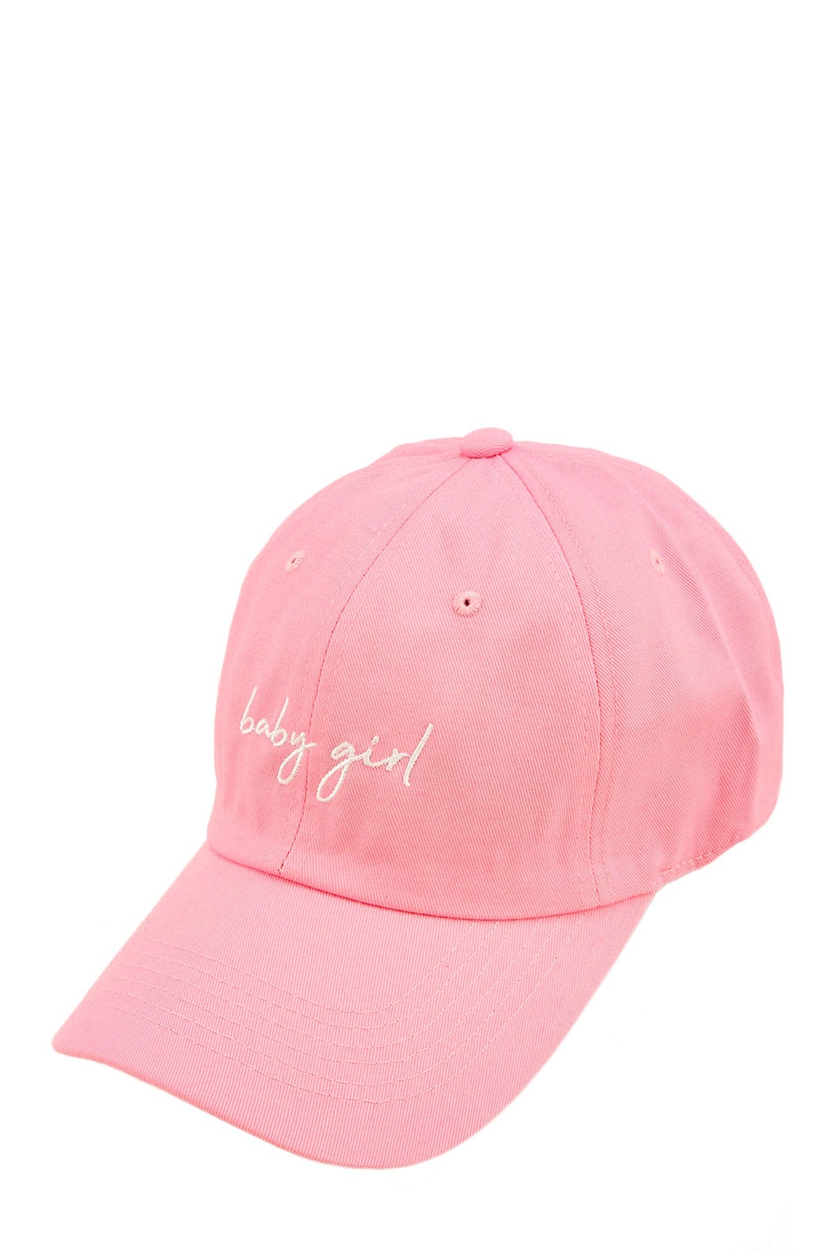 'baby Girl' Embroidered Cap