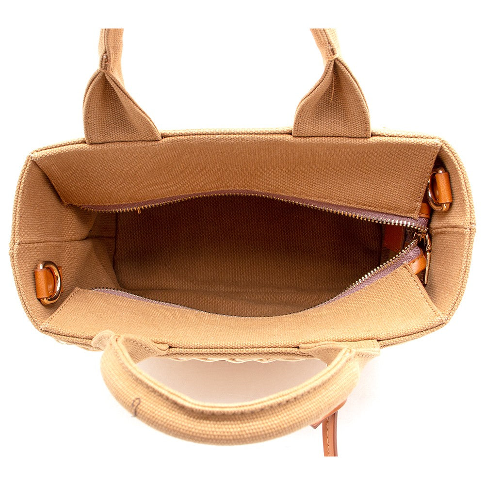 Summer in Italy Wicker canvas Bag