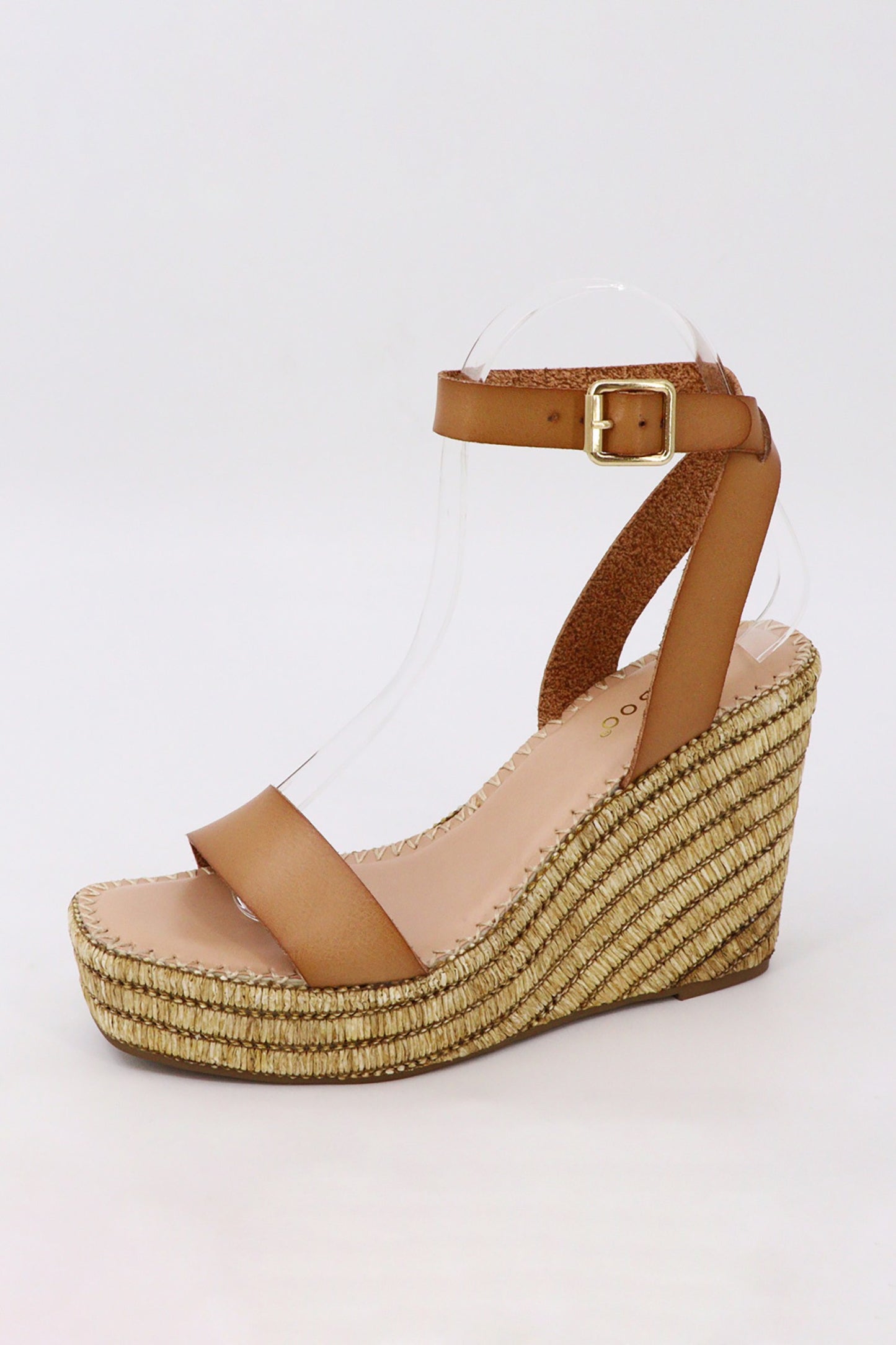 Bamboo Espadrille Wedge
