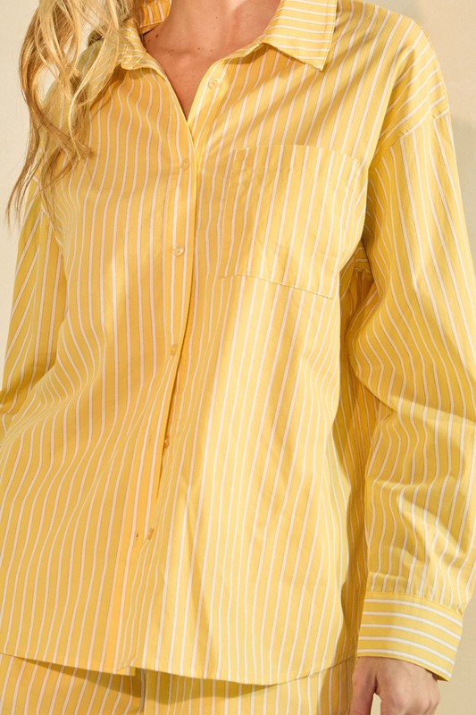 Striped Sunshine Lounge Set