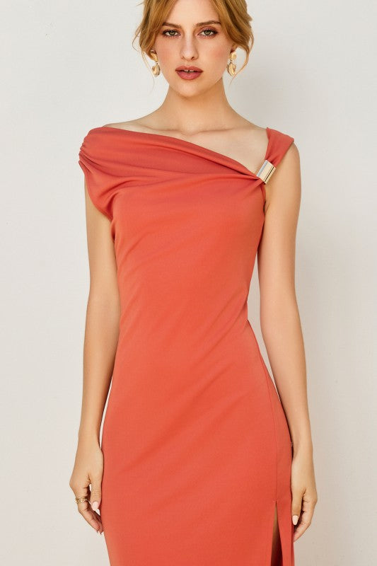 Sunset Orange Maxi