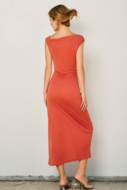 Sunset Orange Maxi
