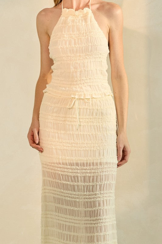 Two Piece Crinkle Set
