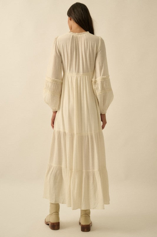 Lacy Fields Maxi Dress