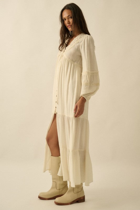Lacy Fields Maxi Dress