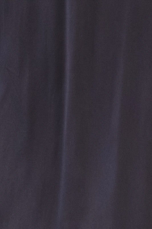 Front-Tie Smocked Midi Dress
