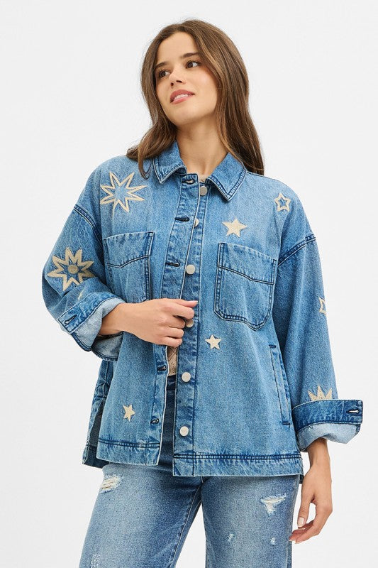 Shining Star Denim Jacket