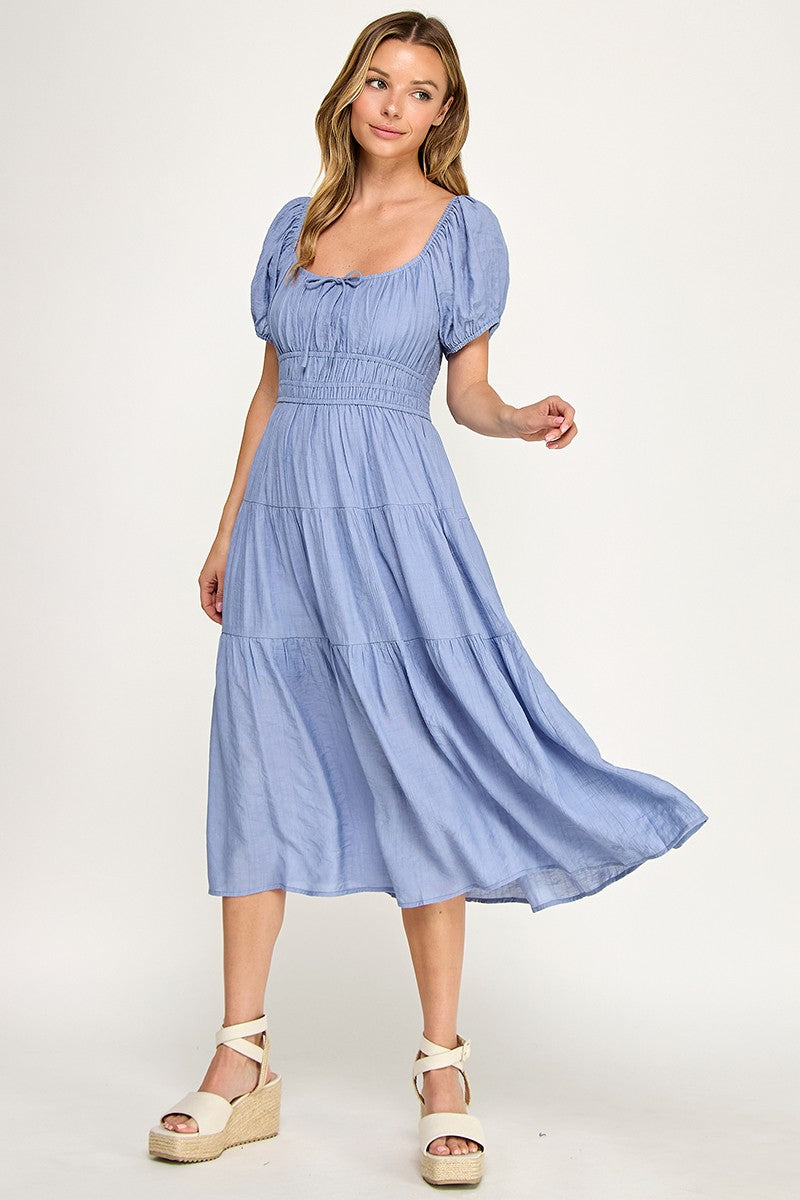 Open Skies Midi Dress