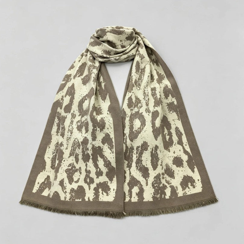 Wild Soul Leopard Pattern Scarf