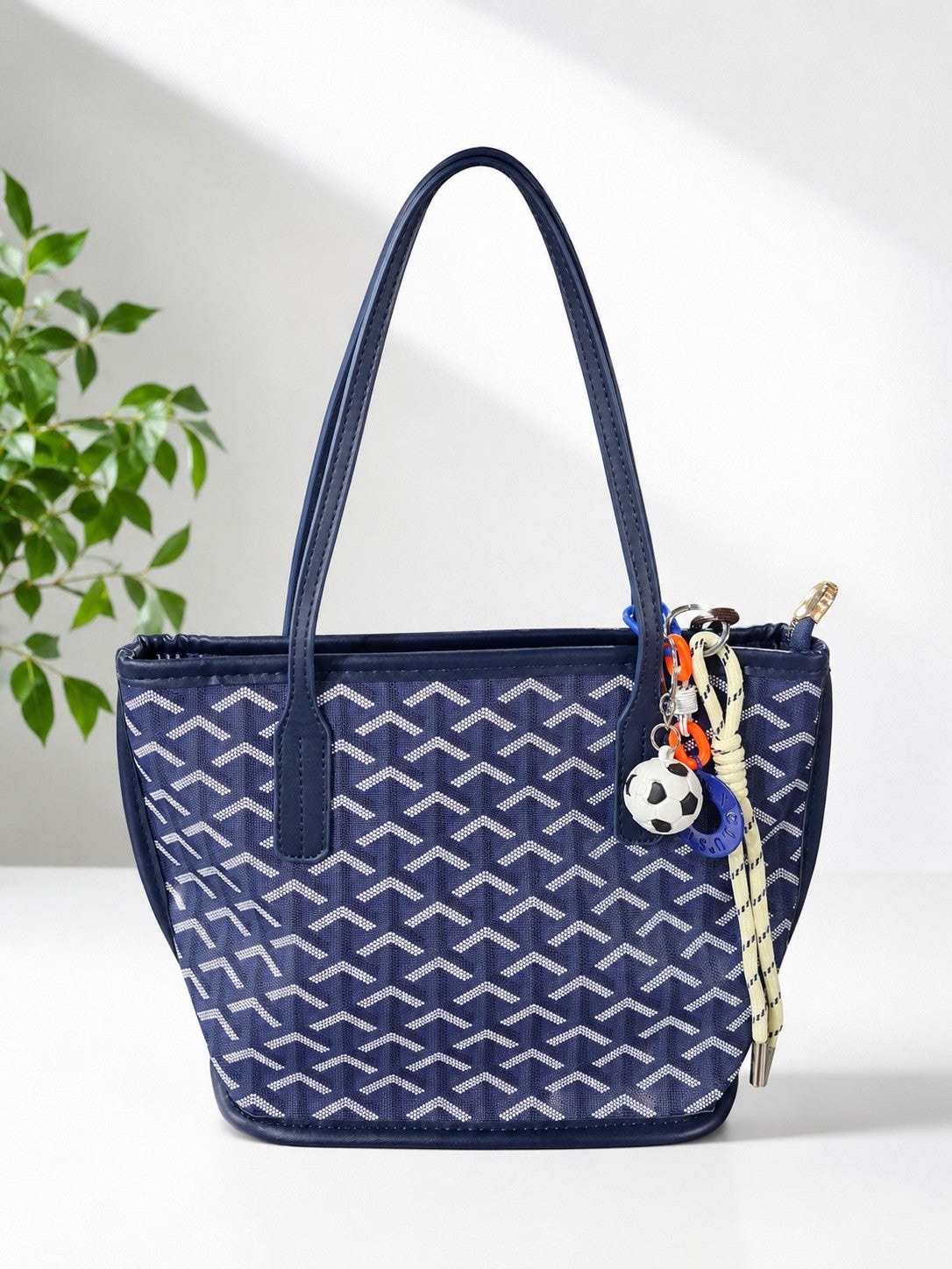 Chic Monogram Mini Tote Bag