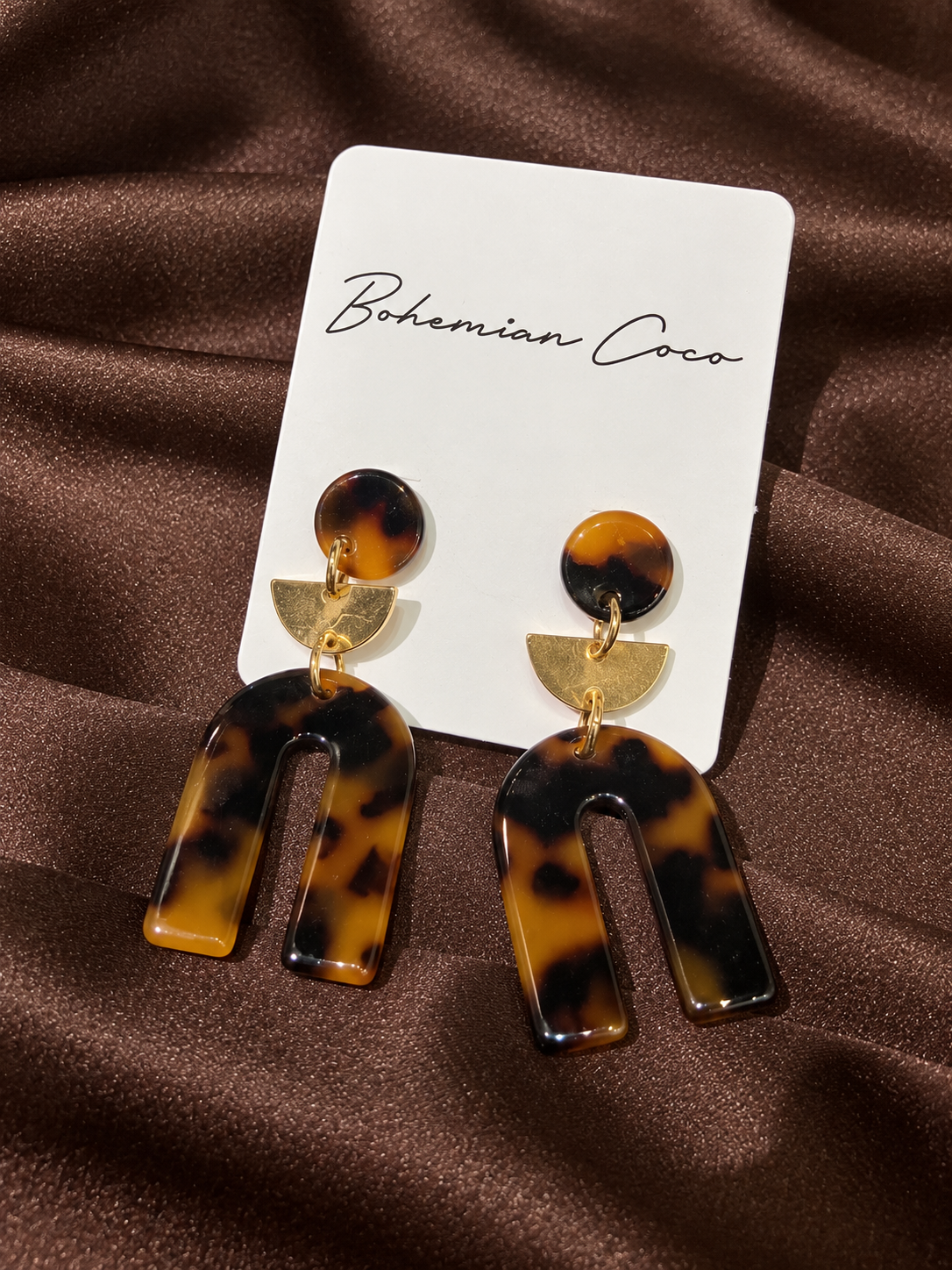 Tortuga Statement Earrings