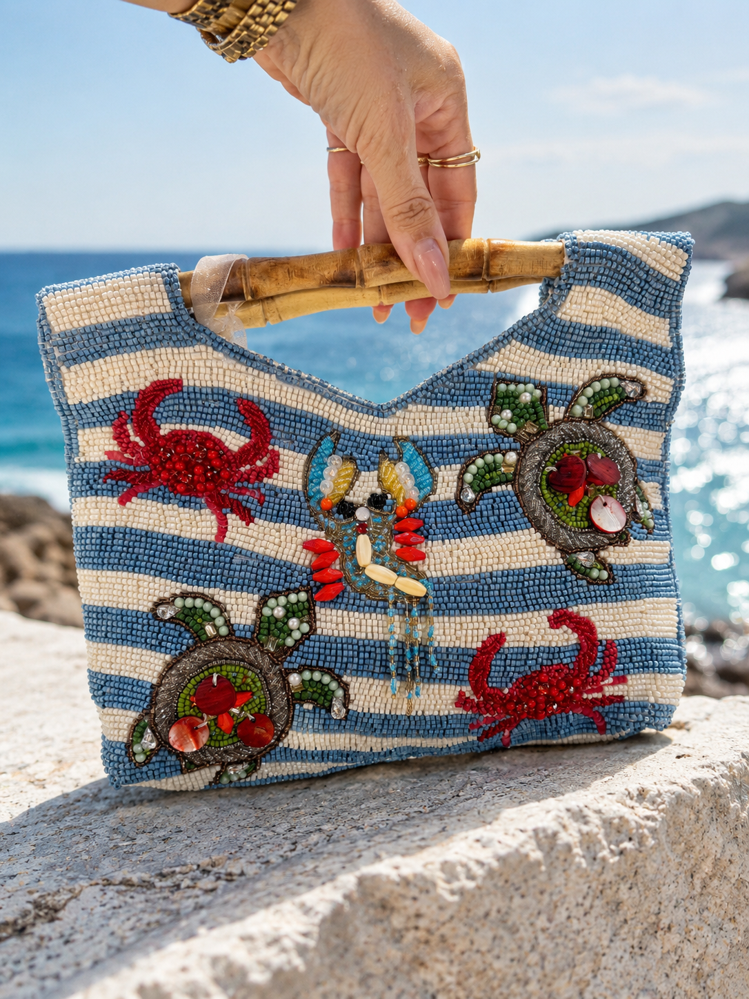 St. Tropez Beaded Bag