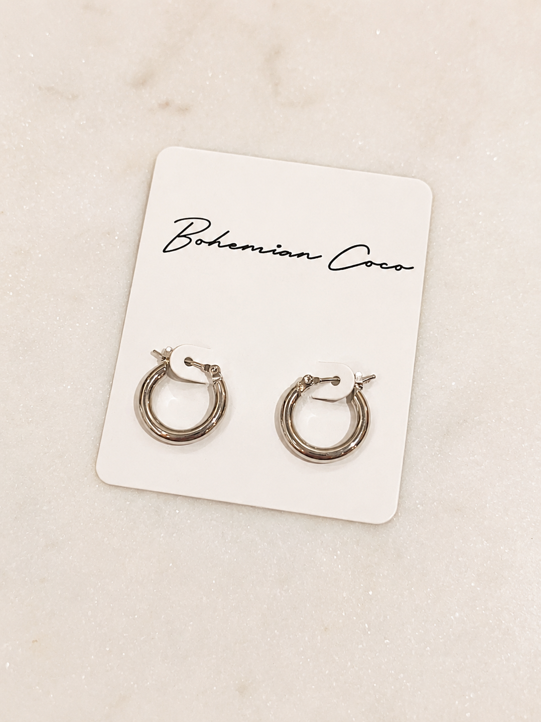 Celeste Mini Hoops