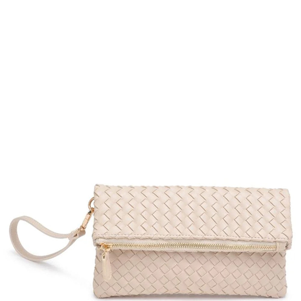 Willow Woven Clutch Bag
