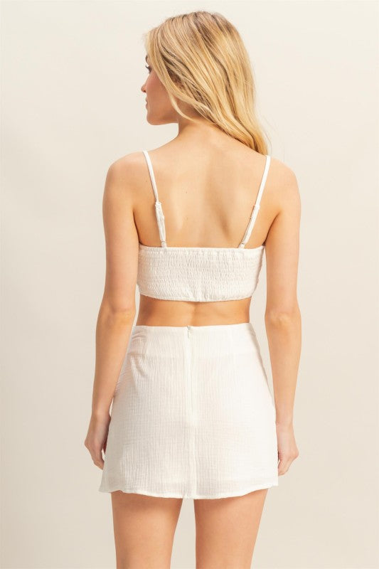 Bandeau Skirt Set