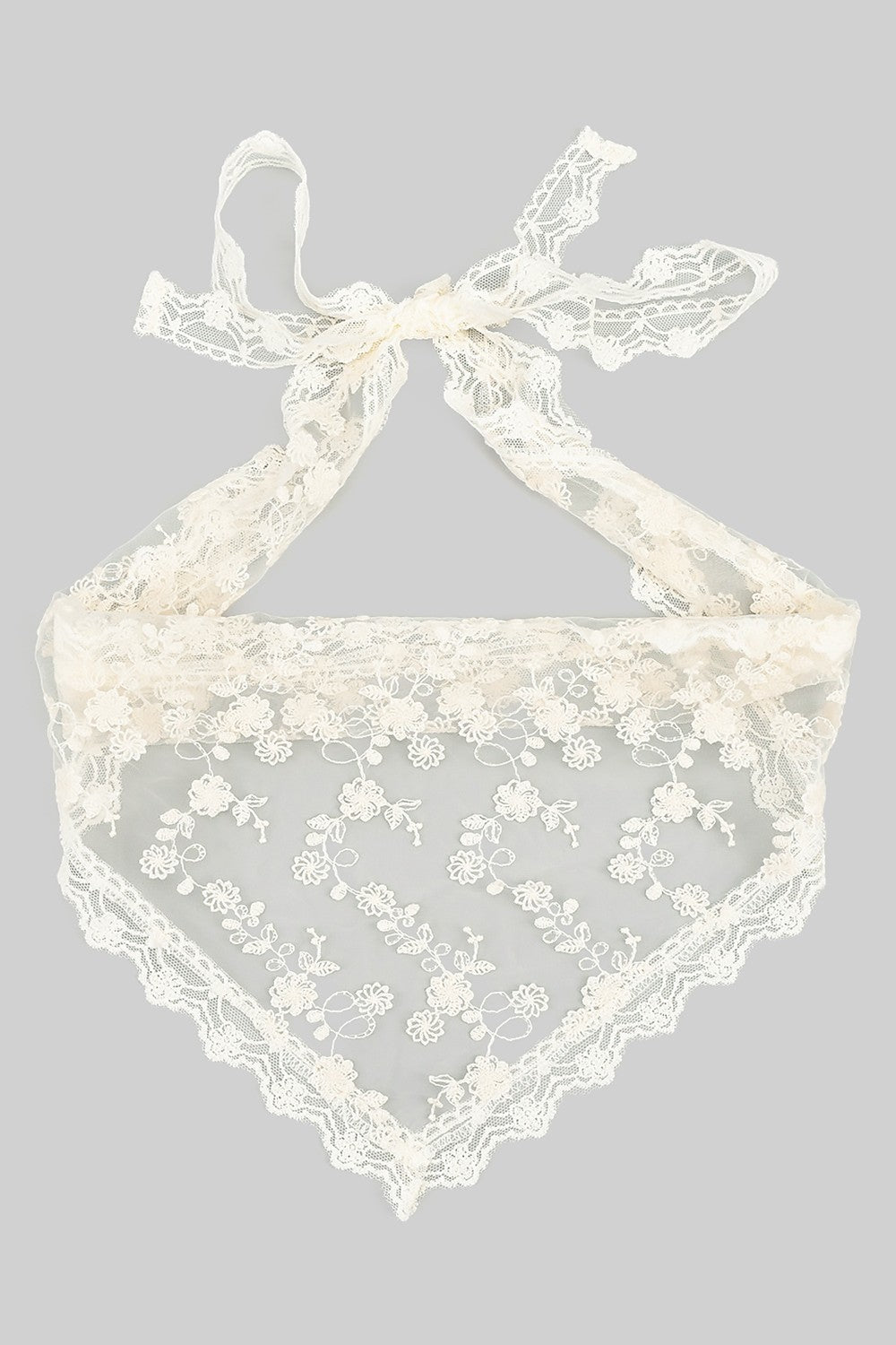 Lacy Floral Hip Wrap Accessory