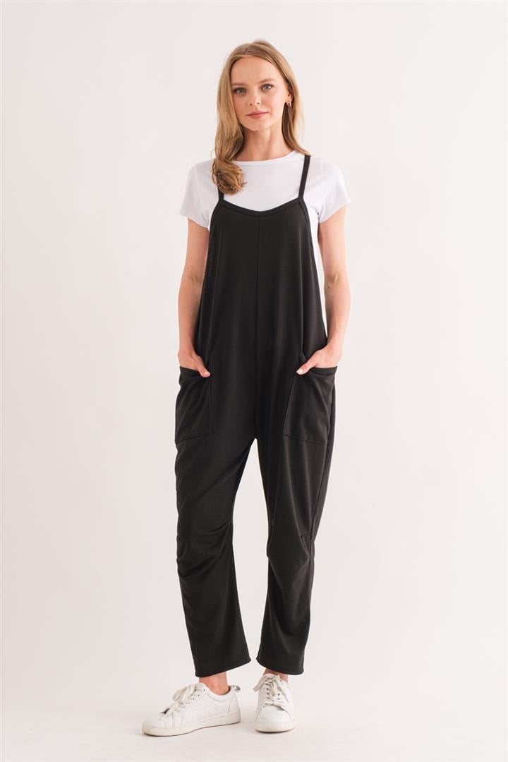 Lounging Jumpsuit w/ Pockets