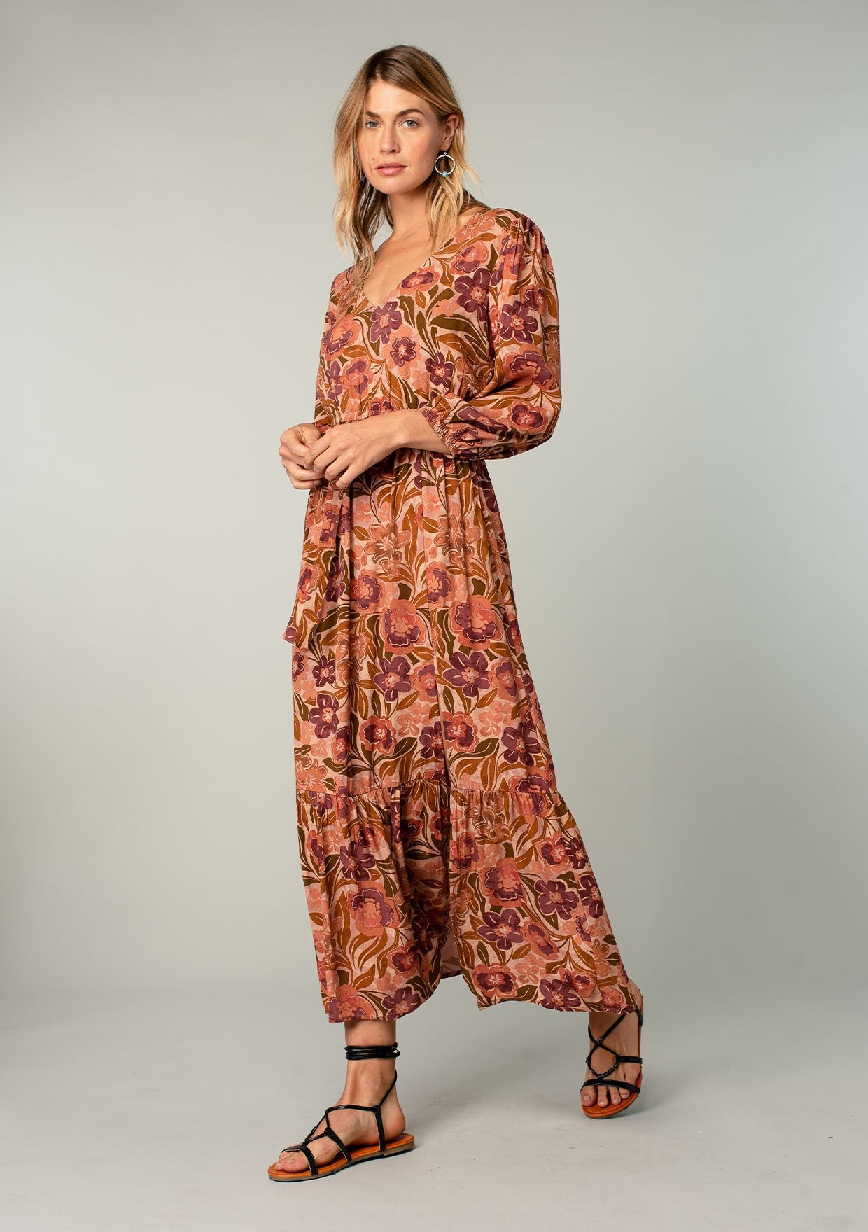 Retro Maxi Dress