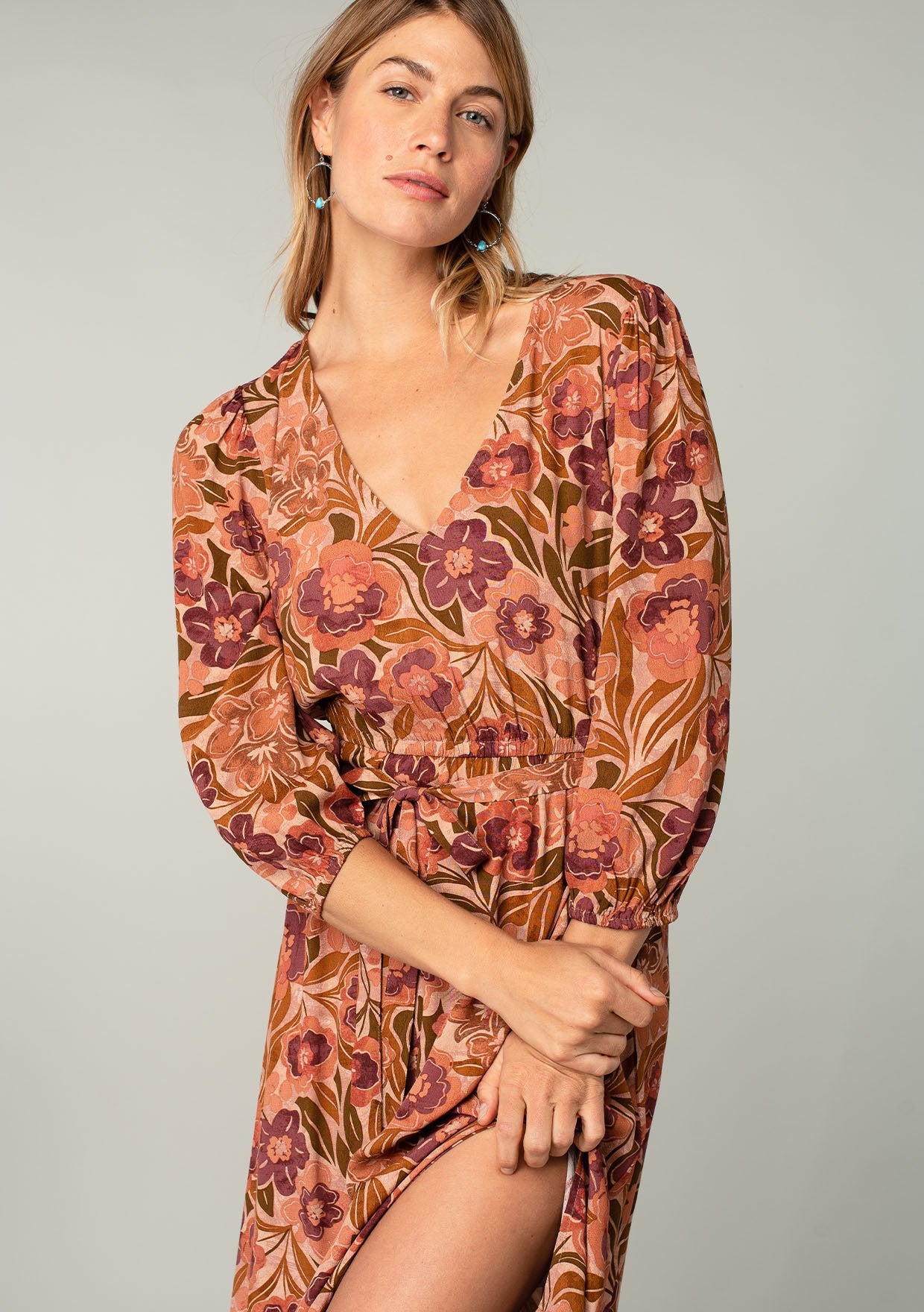 Retro Maxi Dress