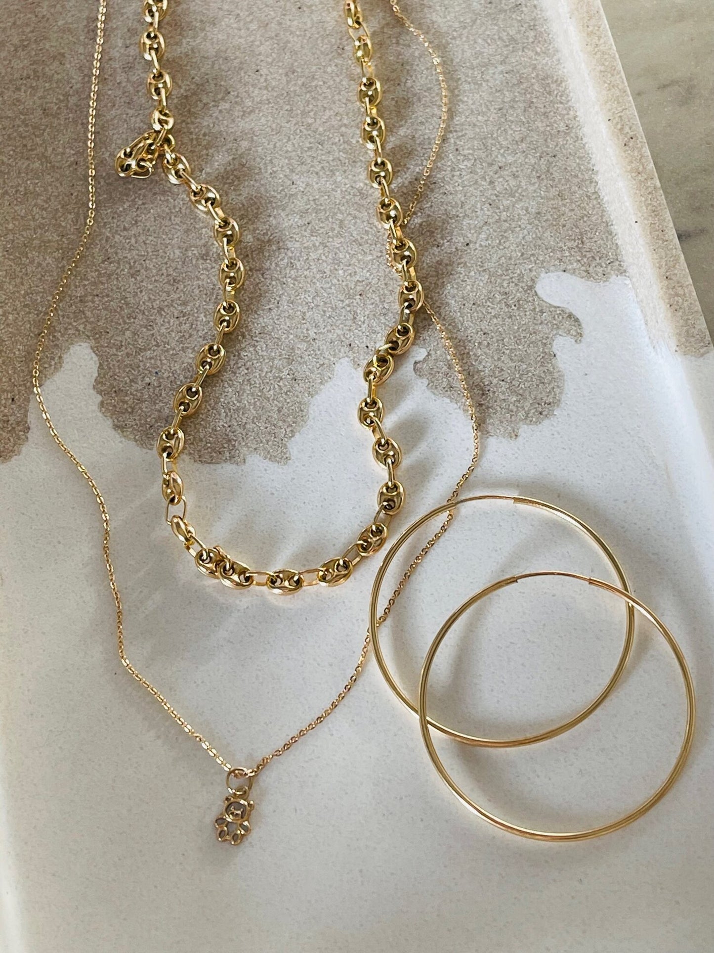 Mariner Link 14k Gold Necklace
