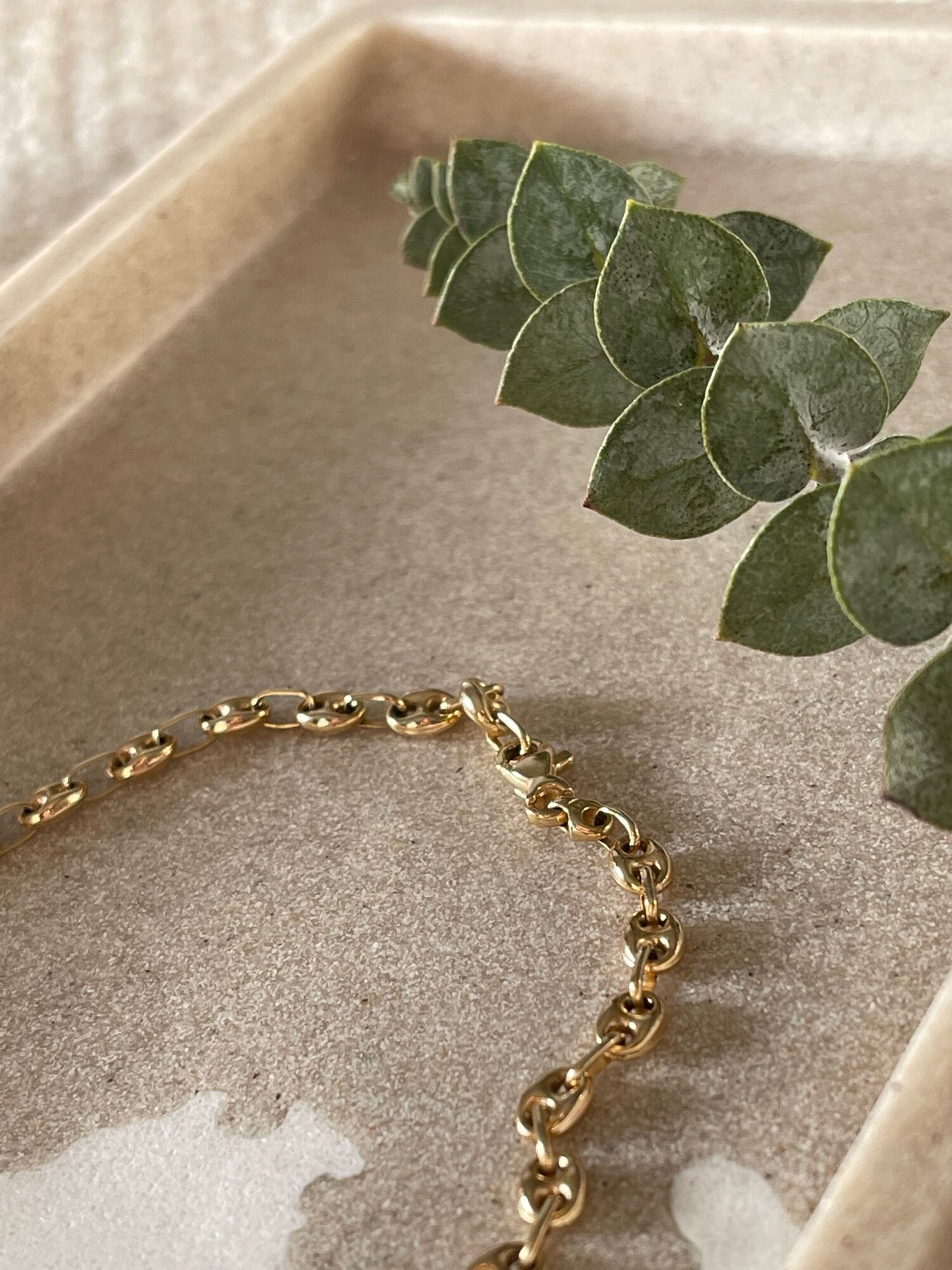 Mariner Link 14k Gold Necklace
