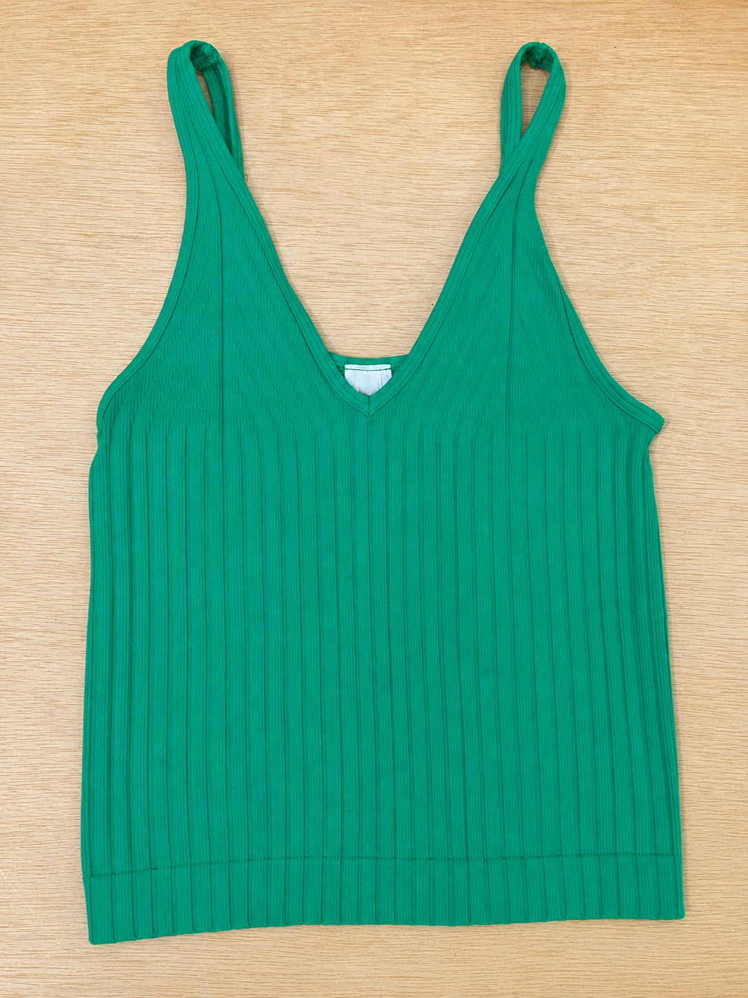 Lucky Wide Ribbed Tank Top