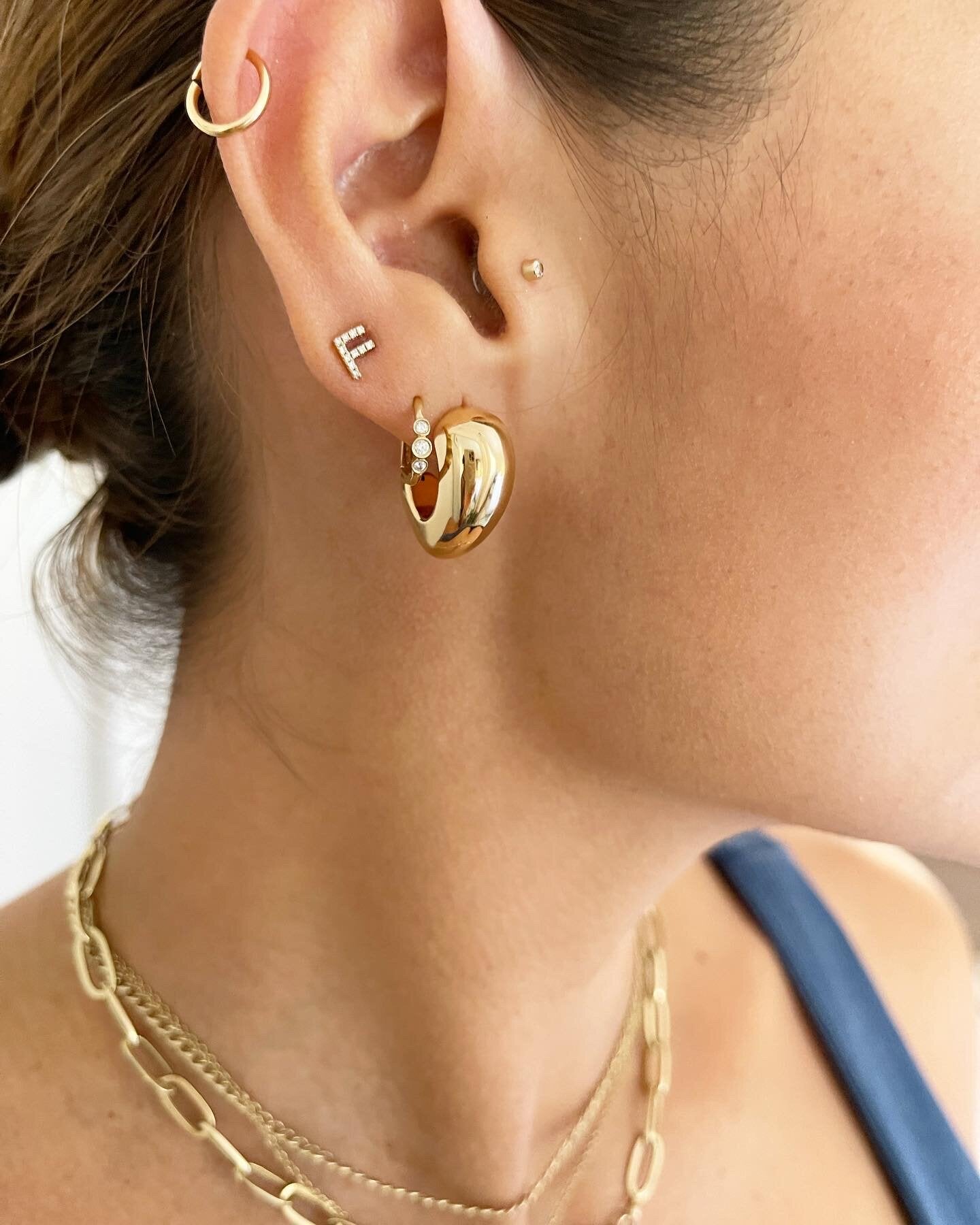 Bold Moves Thick Dome Hoops