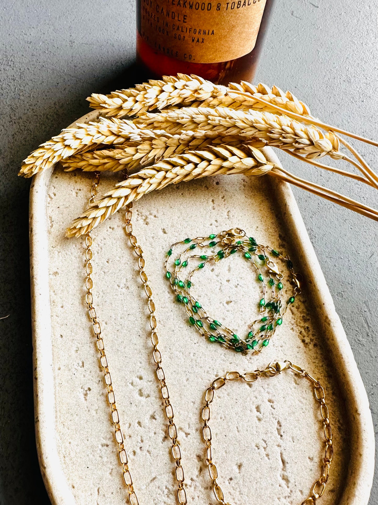 Penelope Chain Bracelet and Necklace