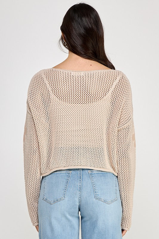 Flor Crochet Sweater