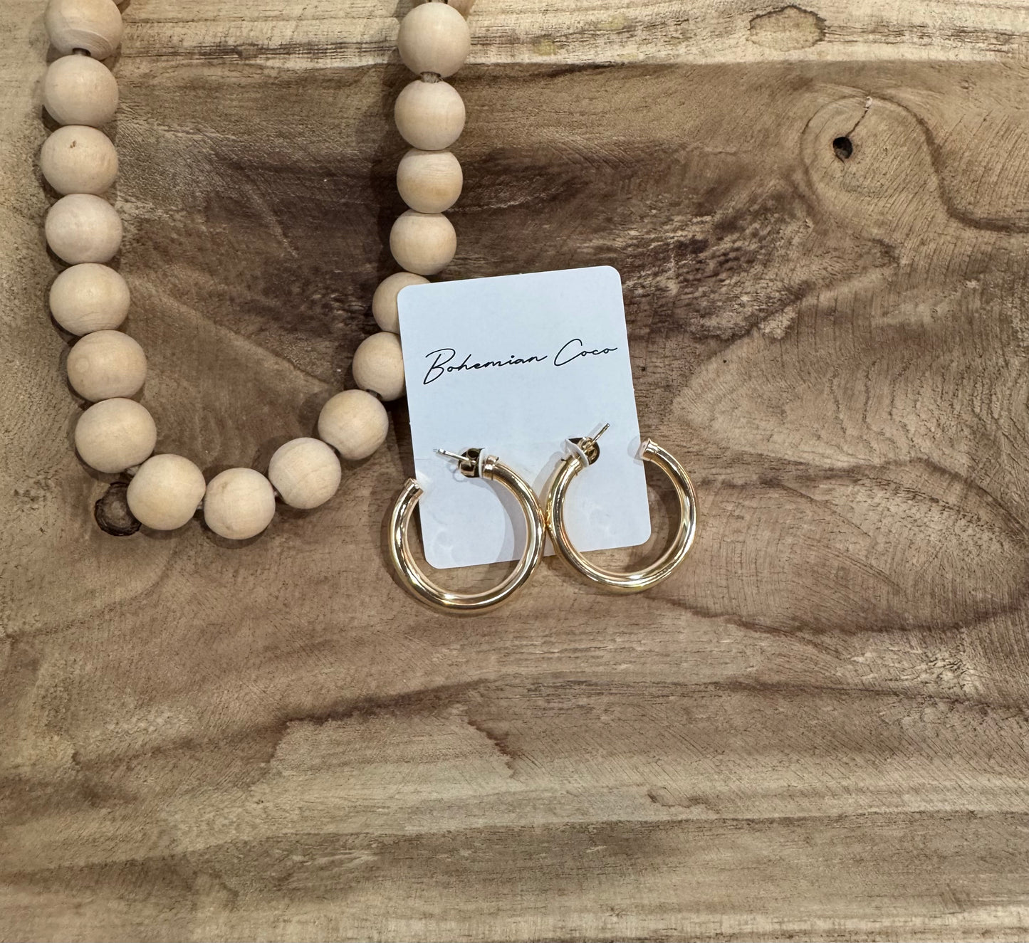 Cara Thick Hoops 14K Gold Filled