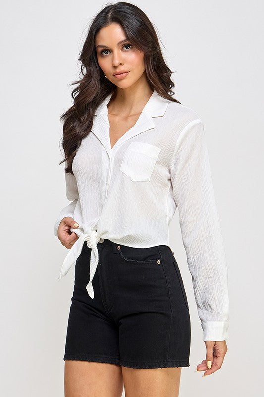 Solstice Spirit Long Sleeve Blouse