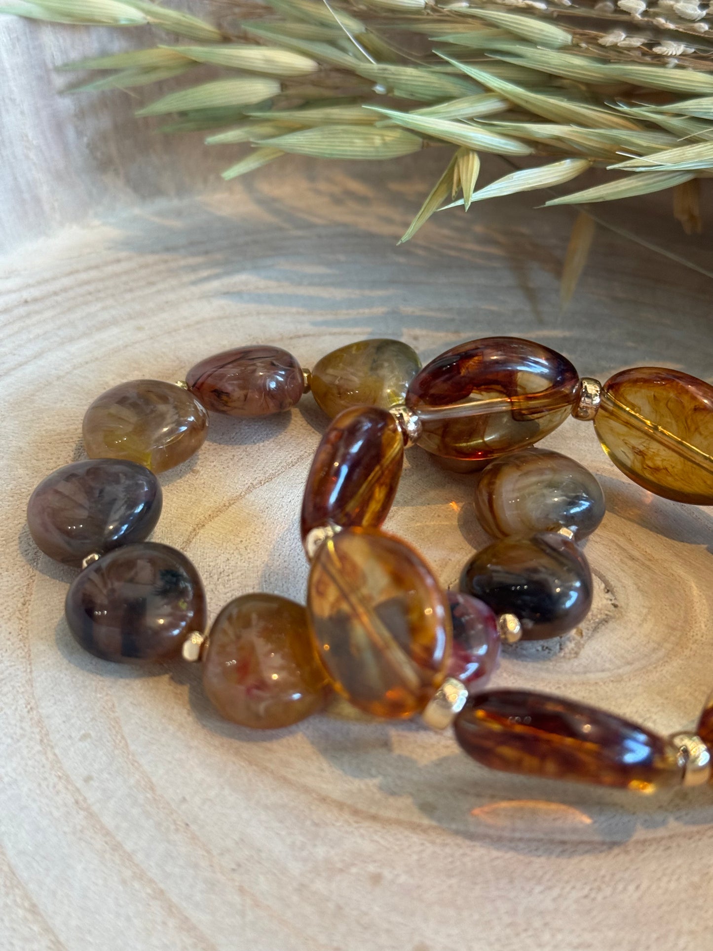 Boho Ember Beaded Bracelets