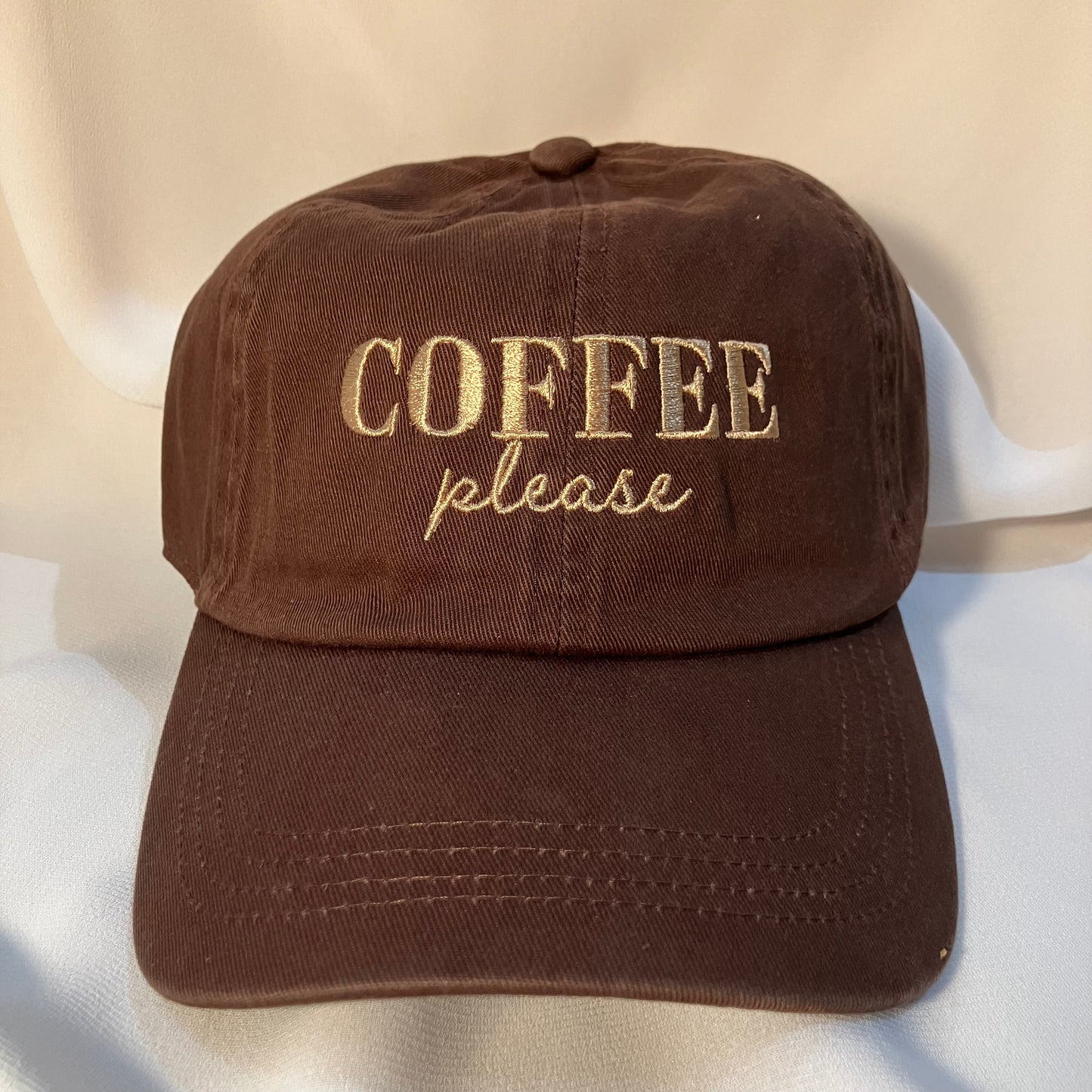 Coffee Please Baseball Cap