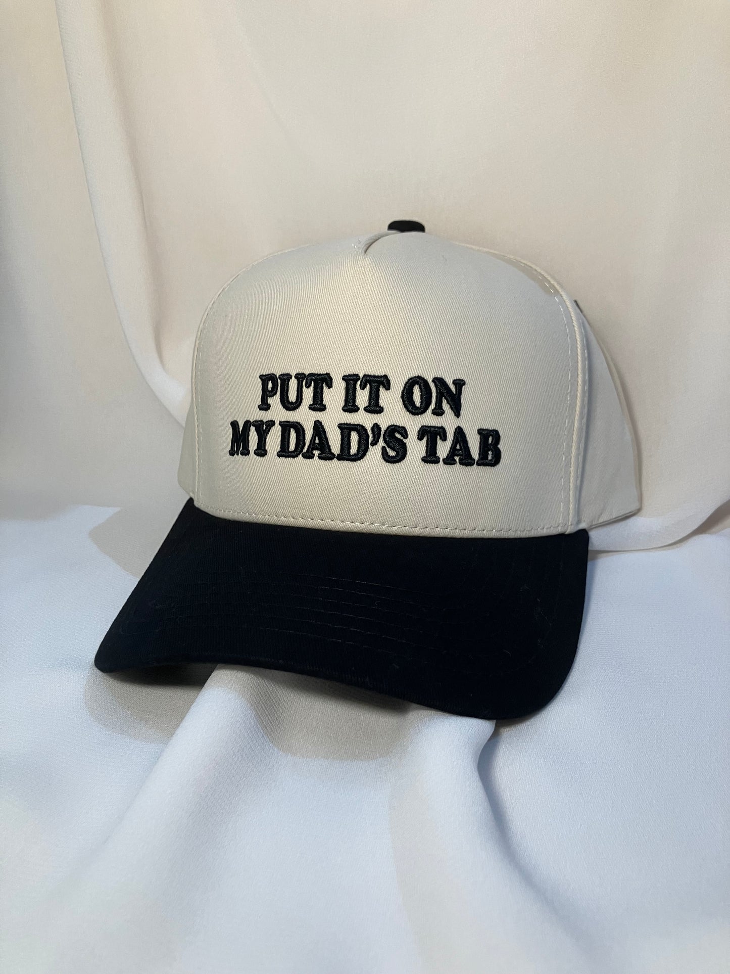 Put It On My Dad's Tab Baseball Cap
