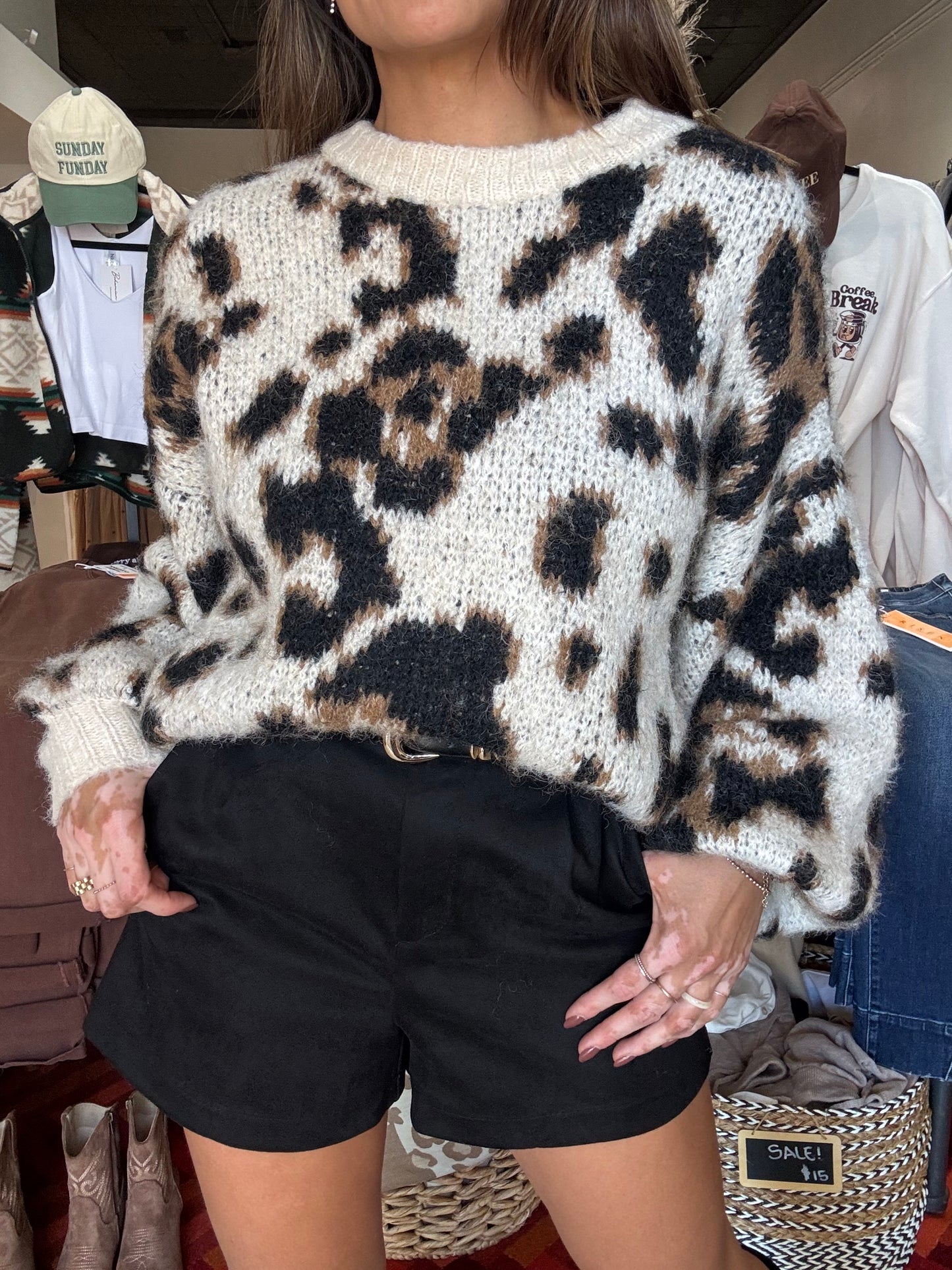 Born Wild and Free Sweater