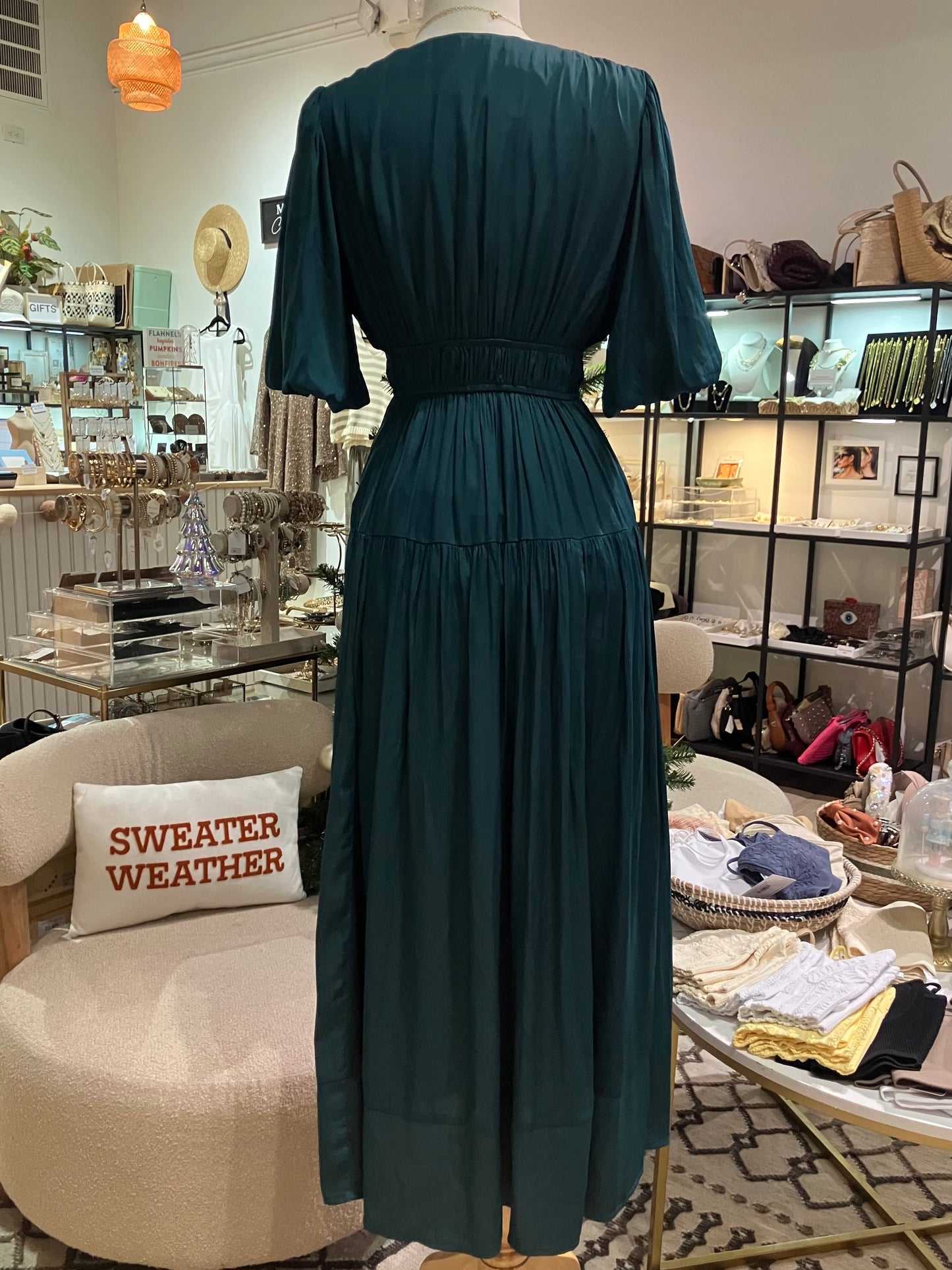 Mistletoe Magic Maxi Dress