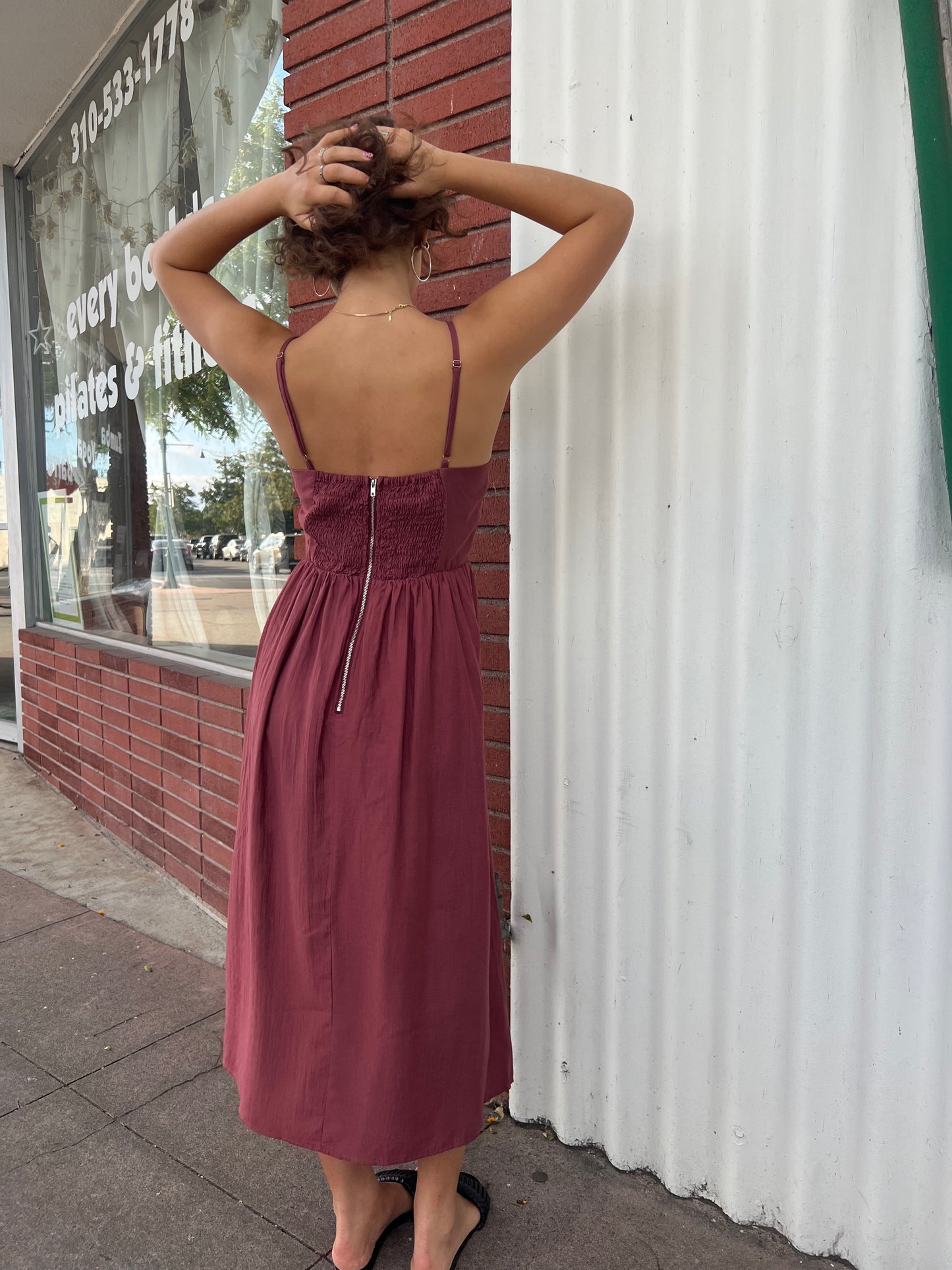 Rouge Corset Midi