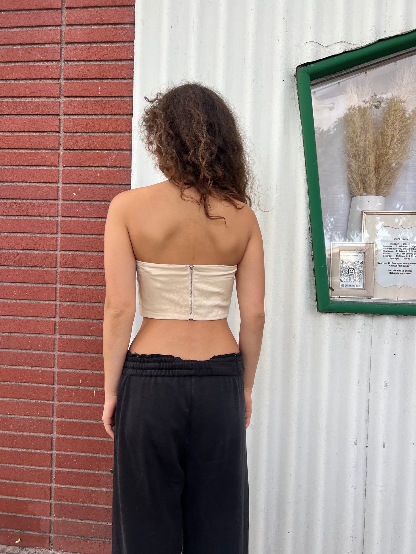 Shimmer Tube Top