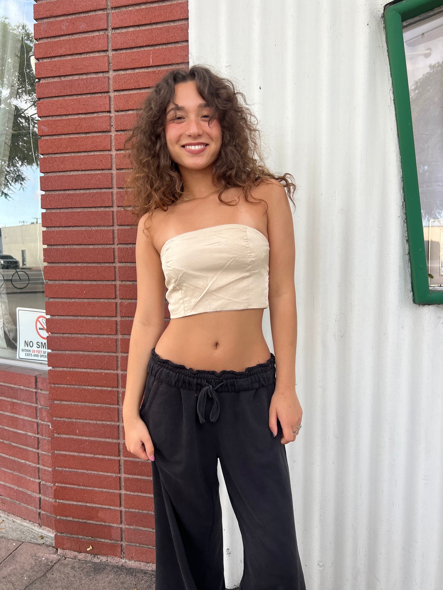 Shimmer Tube Top