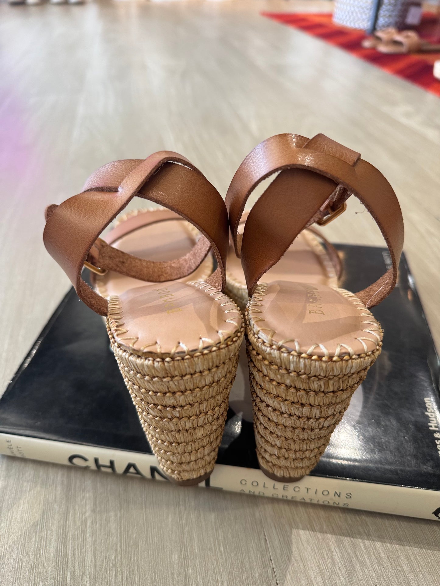 Bamboo Espadrille Wedge
