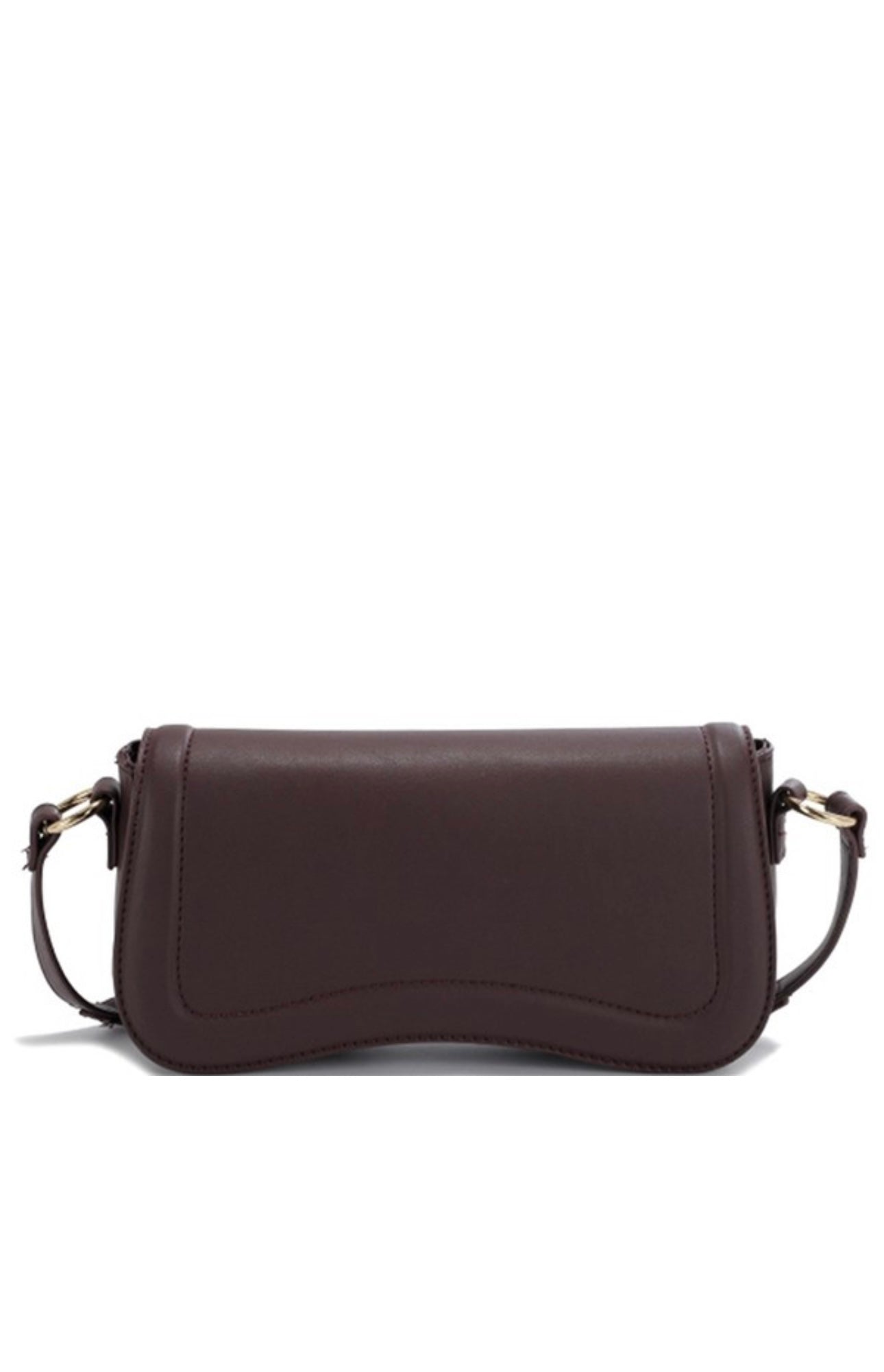 Michelle Smooth Curved Shoulder Bag