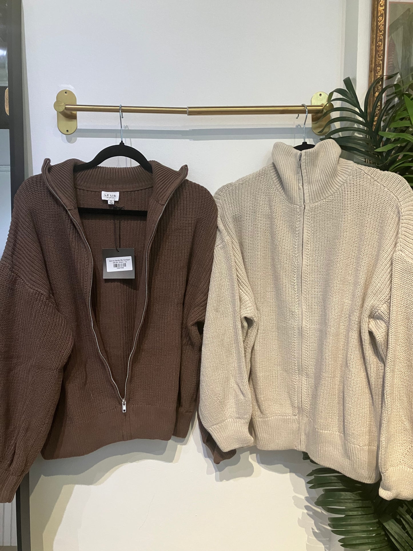 Sienna Sands Zip Cardigan