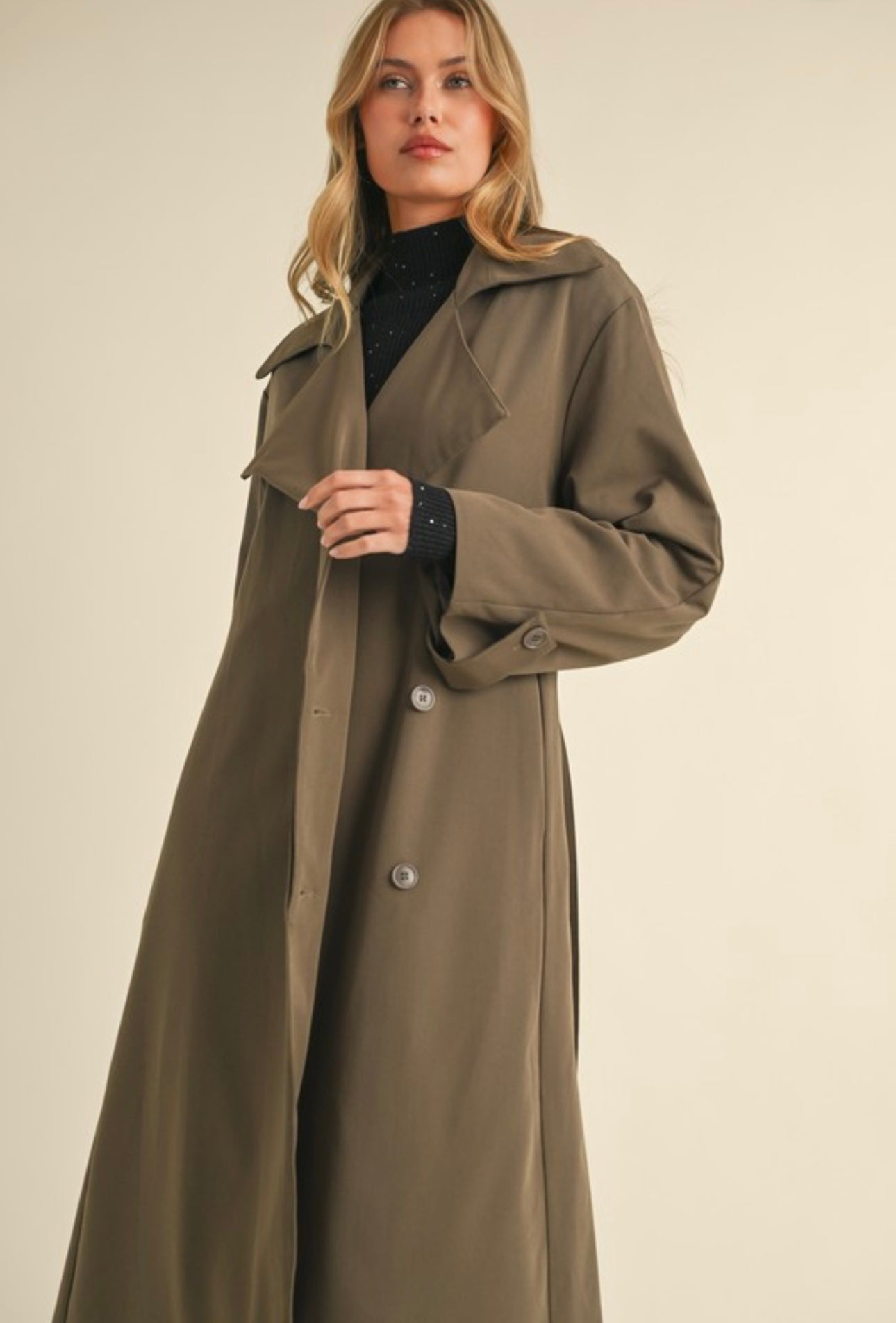 Never Been Better Trench Coat