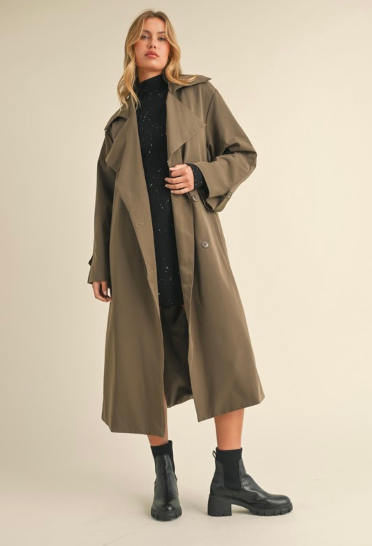 Never Been Better Trench Coat