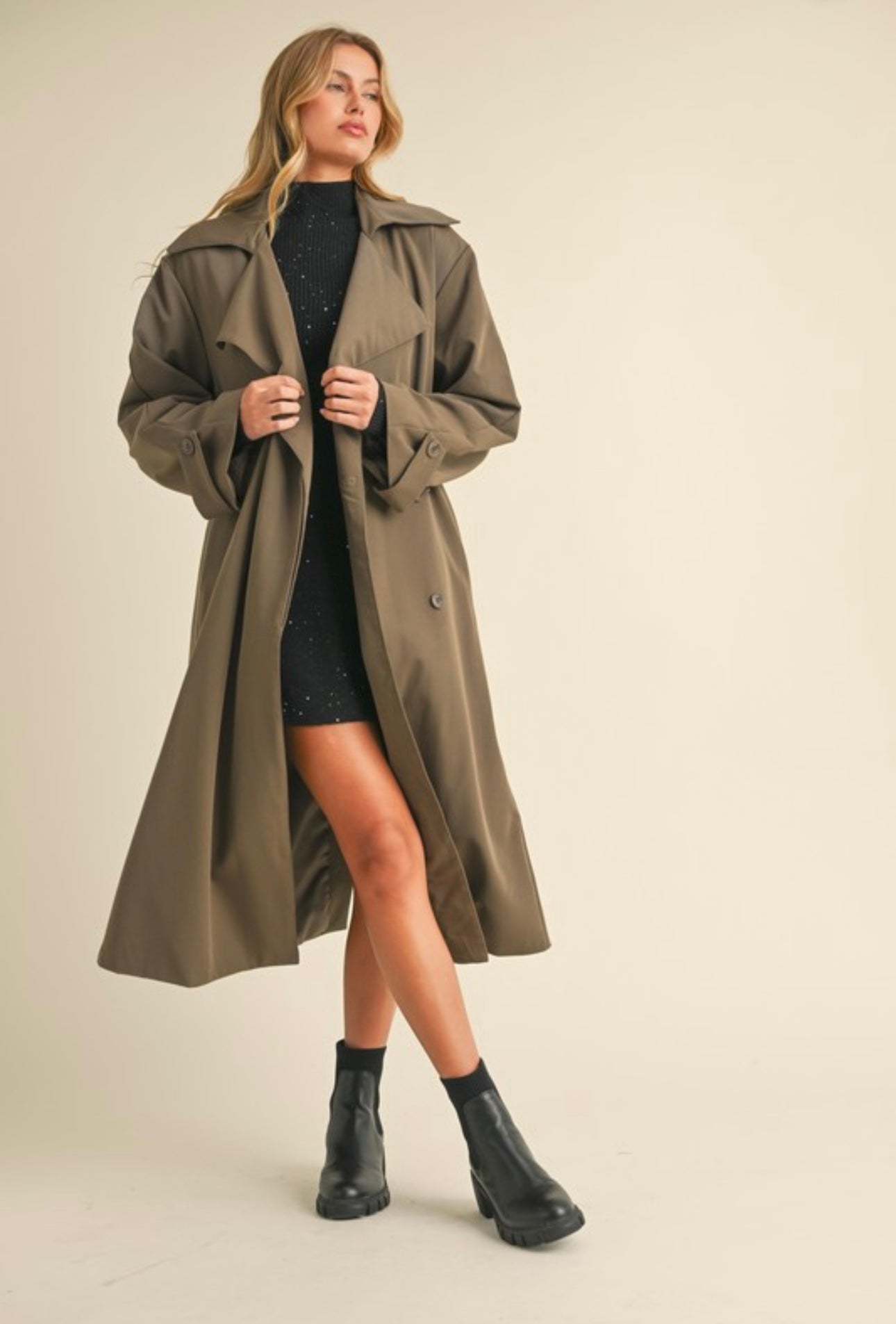 Never Been Better Trench Coat