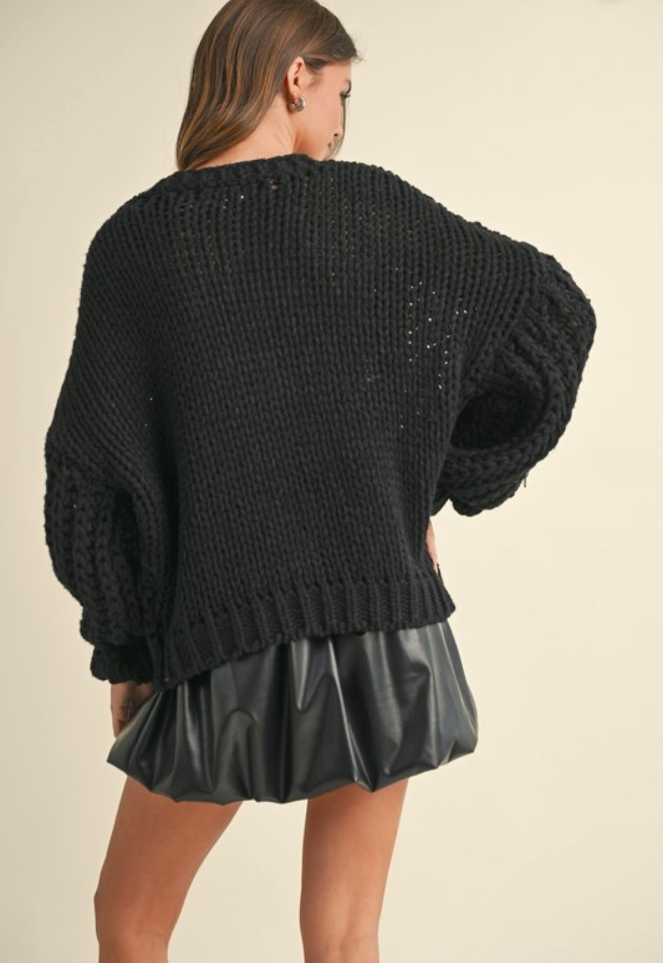 Never Say Never Chunky Cardigan