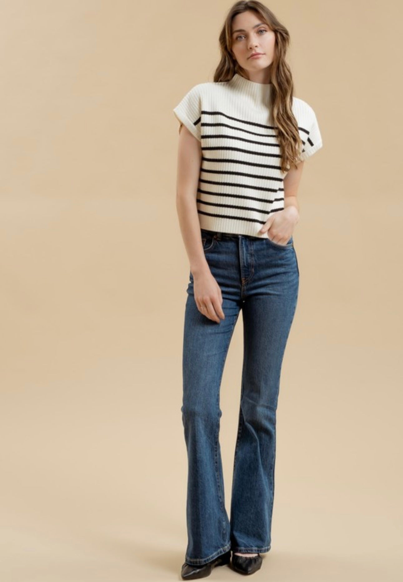 Coastal Comfort Sweater Top