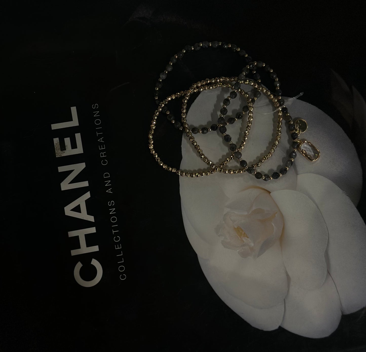 Midnight Luxe Stacked Bracelet Set